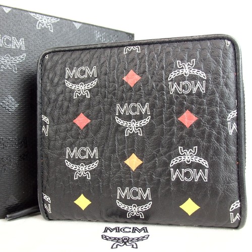 Authentic MCM wallet PVC[Used]