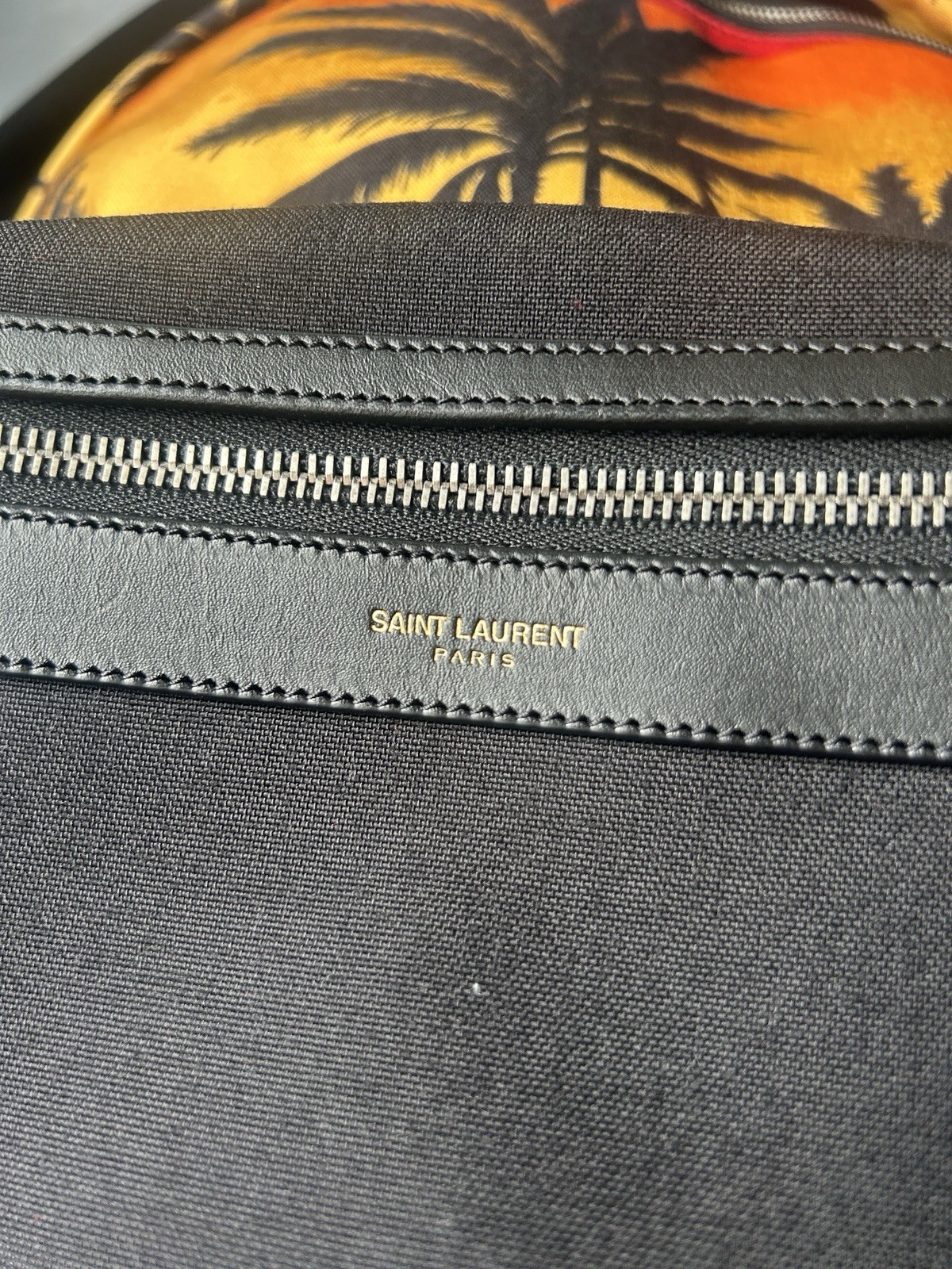 Zaino Saint Laurent Paris Ss16 città palma