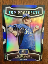 2012 Bowman Platinum Baseball TOP PROSPECTS TP-JL John Lamb, KC Royals