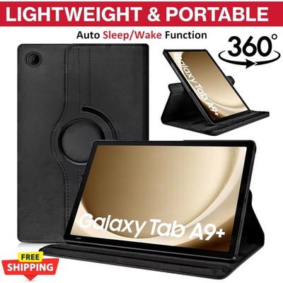 Für Samsung Galaxy Tab A9, A11 PLUS 11'' Leder Smart Stand Tablet Tasche Hülle