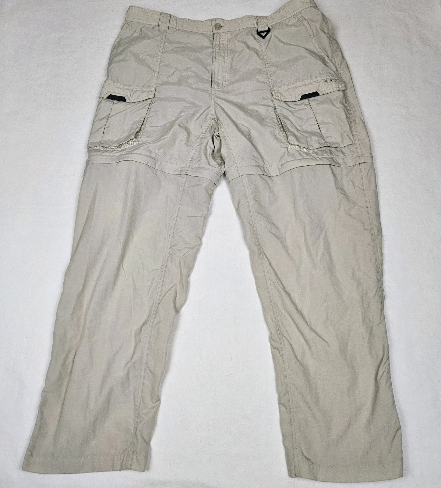 Columbia Pants Mens XXL Convertible PFG Cargo Outdoor Fishing