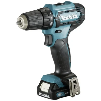 Perceuse-visseuse sans fil Makita DF333DSAE 12 V 2 Ah Li-Ion + 2 batteries, + - Photo 1/4