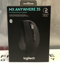 Logitech MX Anywhere 3S Wireless Mouse Graphite 8K DPI Bluetooth Quick Charge