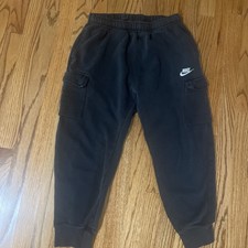 Nike Sportswear Club Fleece Jogger Sweatpants Pockets boys Size M