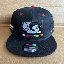 The Boondocks Fitted 7 1/2 Hat Cap Cartoon Network Black Adult Swim Huey Riley