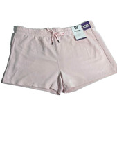 Members Mark Womens Shorts - 4" Inseam Soft Sandwash Short - Pink XXL