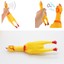 thumbnail 6 - Yellow Screaming Rubber Chicken Pet Dog Toys Puppy Squeak Squeaker Chew Gift Hot