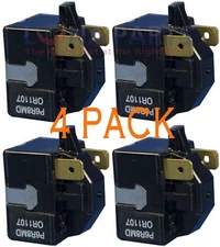 (4 PACK) LG 6748C0004D 6748C-0004D Refrigerator Start Relay P6R8MD 6749C-0014E