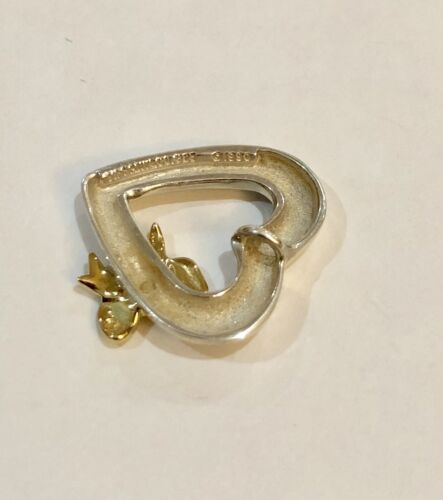 Colgante de arco corazón Tiffany & Co. 1990 oro amarillo de 18 K - Imagen 2 de 3