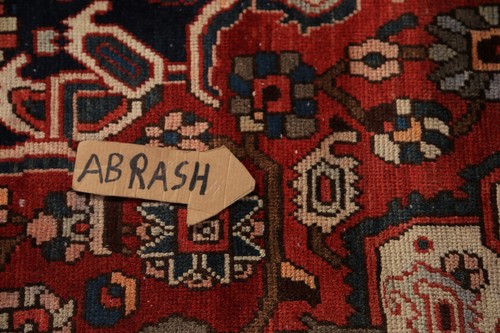 Vintage Wool Medallion Bakhtiari Area Rug 7x10 Traditional Hand-knotted Carpet - Picture 14 of 23