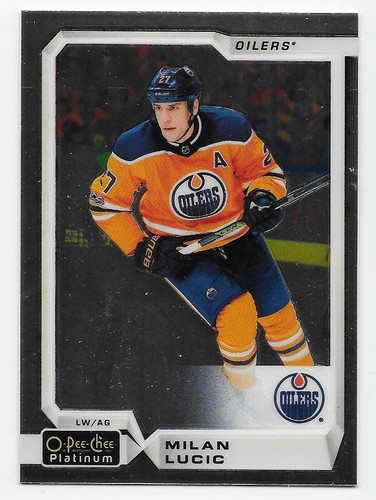 18/19 O-PEE-CHEE PLATINUM BASE Hockey (#1-150) U-Pick From List - Picture 33 of 151