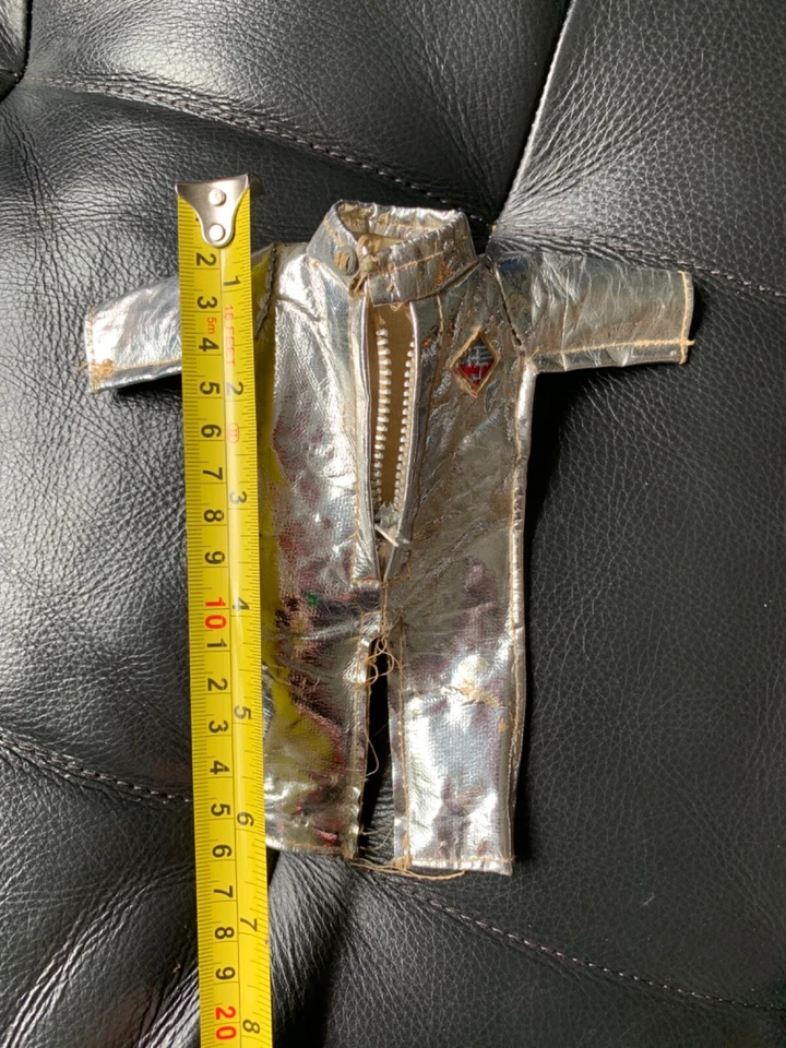 Traje de Bomberos Jackson de Acción de Colección para Figura de Acción de 8" Escuadrón de Rescate 1971 Mego Foto 3 de 4