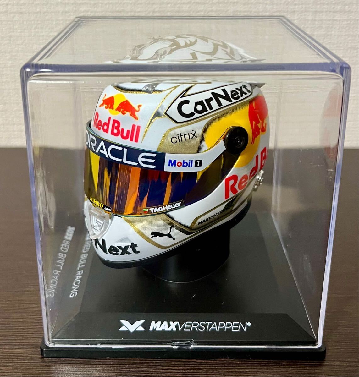 Max Verstappen Custom Schubert Scale 1/4 2022 Red Bull Racing Team Helmet VG