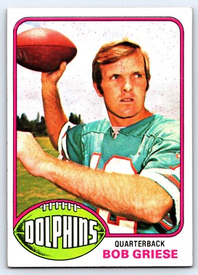 1976 Topps #255 Bob Griese NM