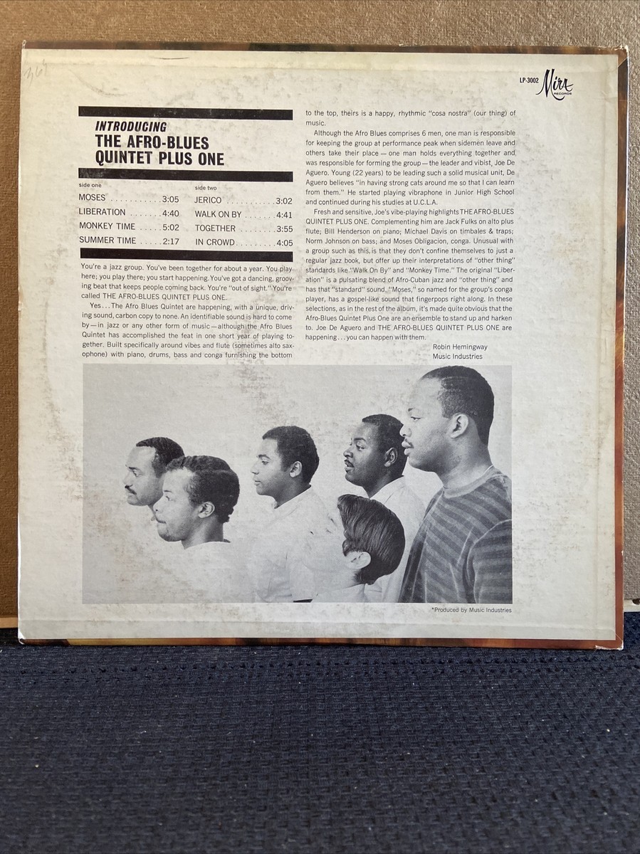 Introducing The Afro-Blues Quintet Plus One - s/t - Mira LPS 3002 