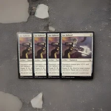 MTG MOM: X4 Kor Halberd (Artifact Equipment) March of the Machine Common 027