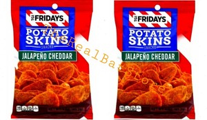 2 T G I Friday Potato Skins Snack Chips Jalapeno Cheddar 4 5 Ounces Ebay