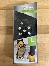 XGear Adventure Series Ice Grippers – Shoe Size: Large - New