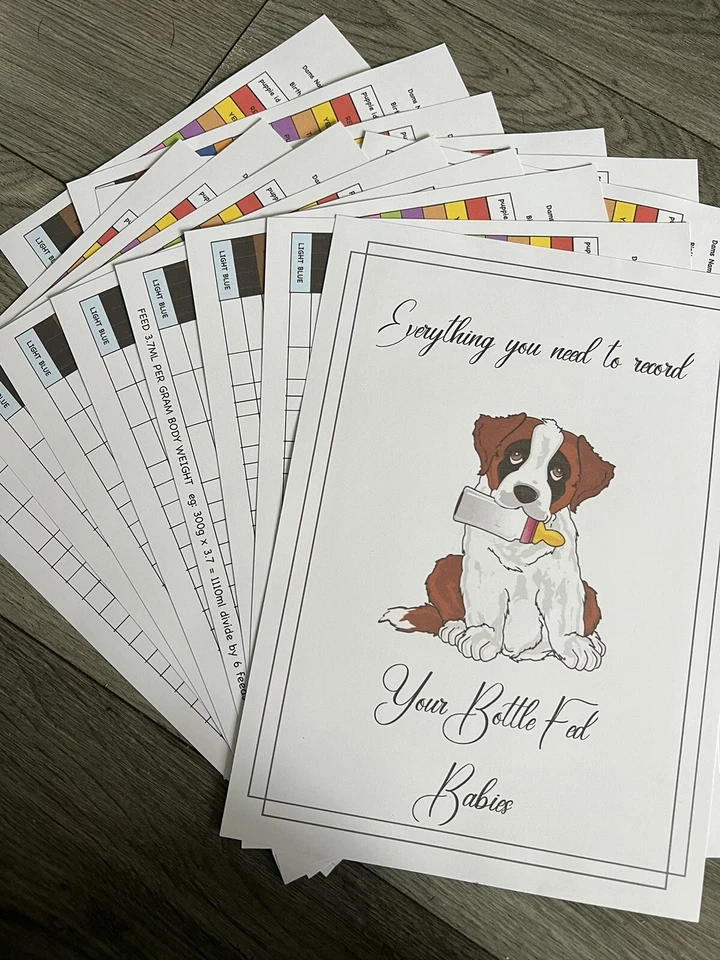 Kit de ayuda de lujo para cachorros o gatitos/registros paquetes de accesorios para cachorros suministros Foto 2 de 4