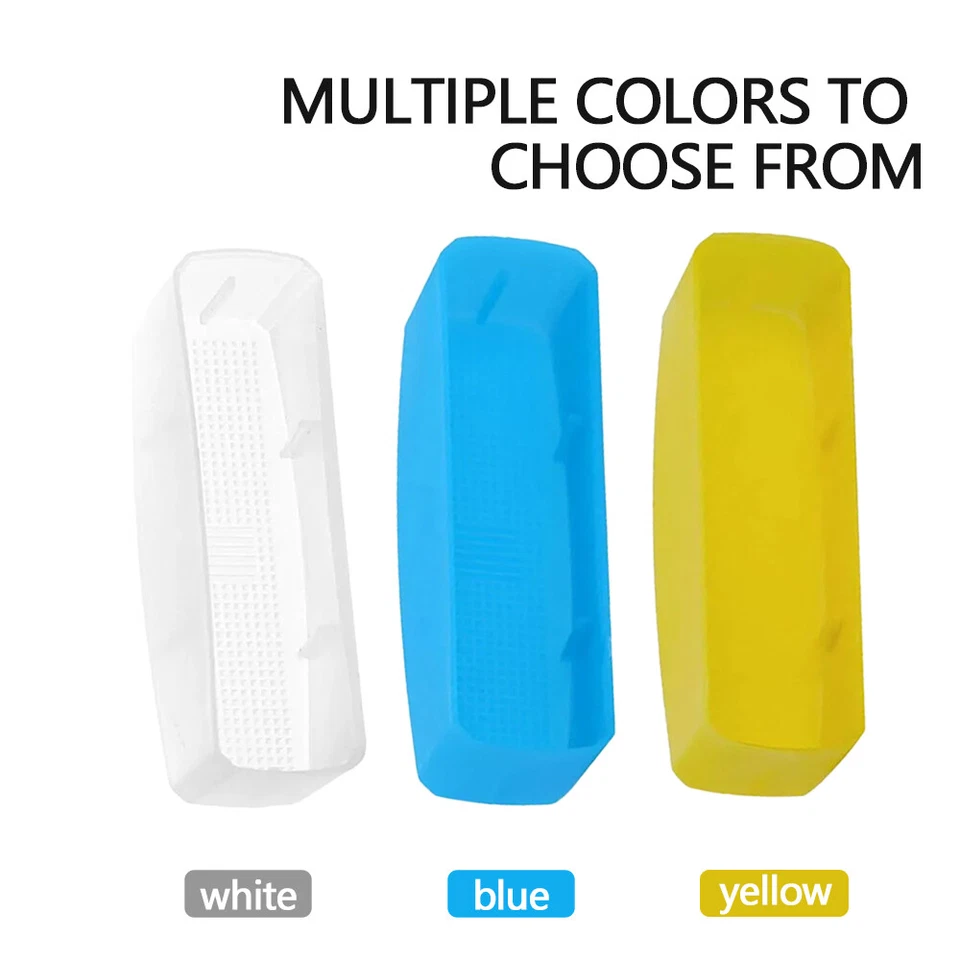 3 Color Flash Diffuser for Godox Lux Junior Retro Camera Flash Light Speedliteb8 - Image 2 of 4