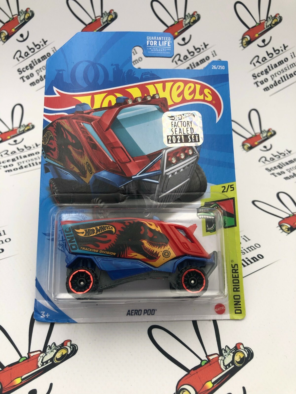 DIE CAST " AERO POD 26/250 " FACTORY SEALED 2021 SET HOT WHEELS 1/64