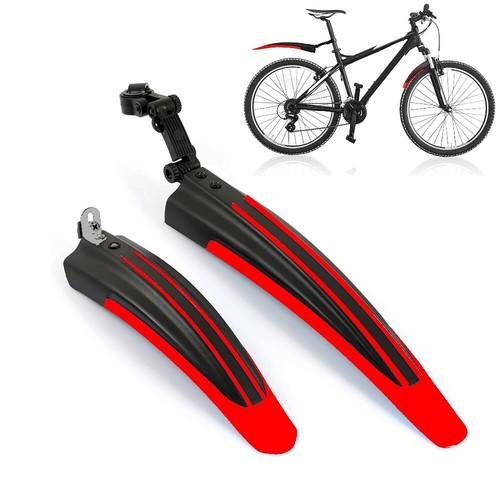 COPPIA PARAFANGHI BICI MTB 20 - 29” PARASCHIZZI X RUOTA ANTERIORE E POSTERIORE - 第 1/6 張圖片
