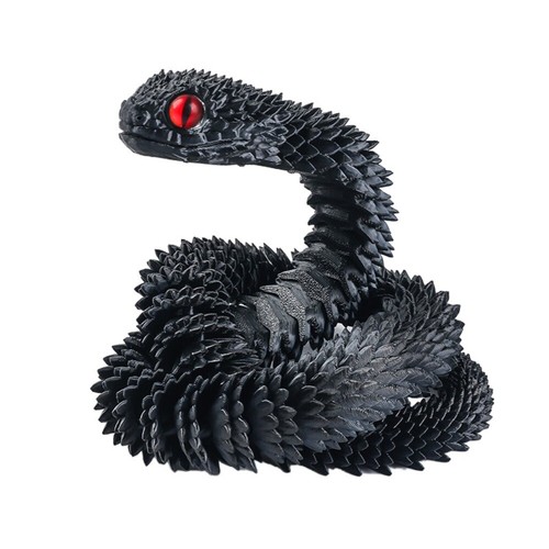 30/45/60cm Simulated Snake Ornament Animal Simulation Model Car Decoration - Picture 13 of 19