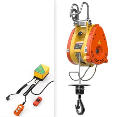 1300W Ultra-High Efficiency Miniature Electric Hoist 19M/min Crane Cable Winch