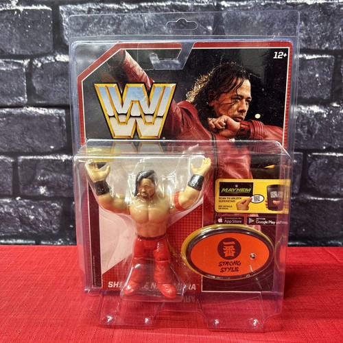 Mattel Retro WWE wrestling figure Shinsuke Nakamur...