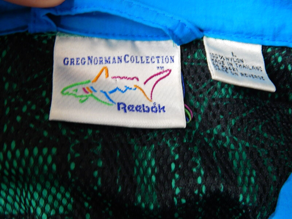 vtg 90s Reebok Greg Norman Collection Windbreaker Jacket all vtg 90s Reebok Greg Norman Collection Windbreaker Jacket all