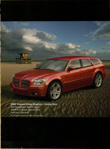 2004 Dodge Hemi Ram 1500 Dodge Magnum Durango 3 Pg Photo Vintage Print Ad - Picture 2 of 4