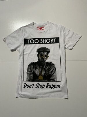 Control Too $hort Short Don't Stop Rappin' Bay Area Hip Hop Rap T