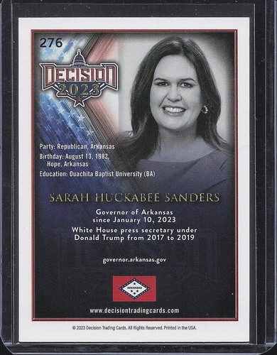 2023 Decision Update Political Cards - "Inserts, Base + HIGH #'s" - YOU PICK!! - Picture 33 of 41