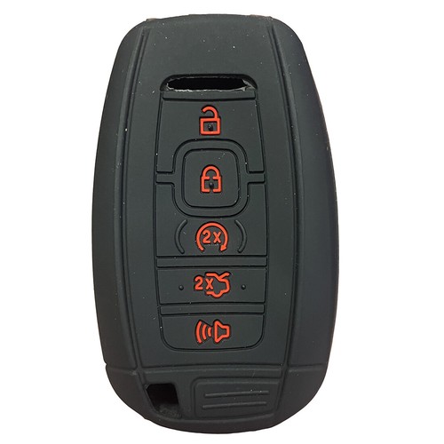 Fit Lincoln Aviator Corsair Nautilus 5 Button Remote Key Fob Silicone Case Cover - Picture 4 of 19