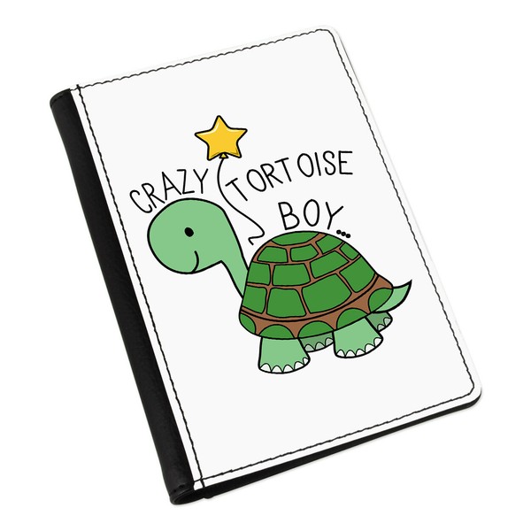 VerrüCkte SchildkröTe Jungen Pass-Etui HüLle ÜBerzug Tiere Kinder Sohn Lustig-image