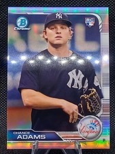 2019 Bowman Chrome Image Photo Variation Chance Adams RC Rookie #16 SP