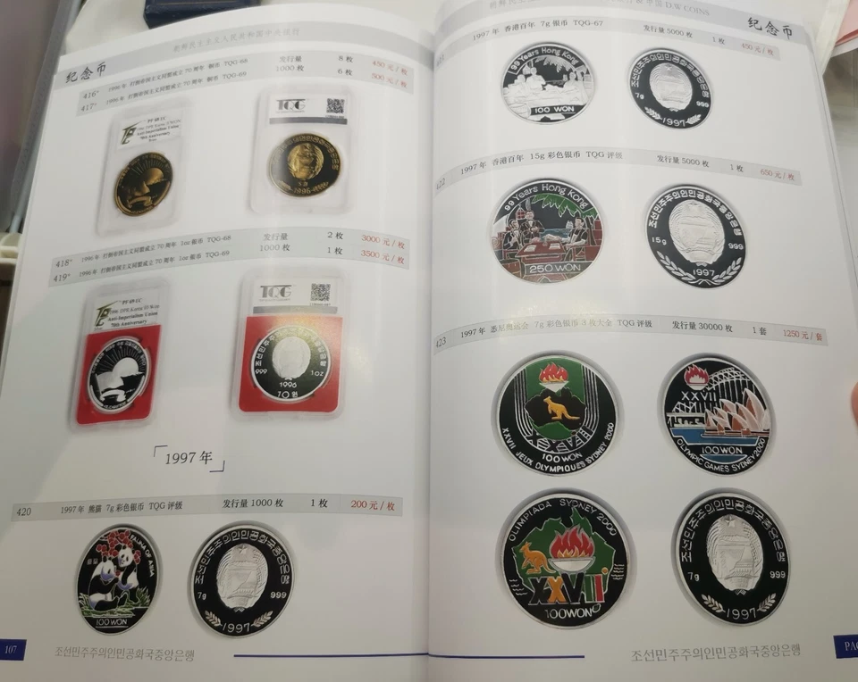NORTH KOREA DPRK 2023 Coins & Paper Money Exhibition & Sale Catalog Guide Book - Image 3 of 4