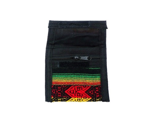 Rasta Tribal Print Mini Envelope Wallet Coin Purse Pocket with Strap Boho Ethnic - Picture 3 of 5