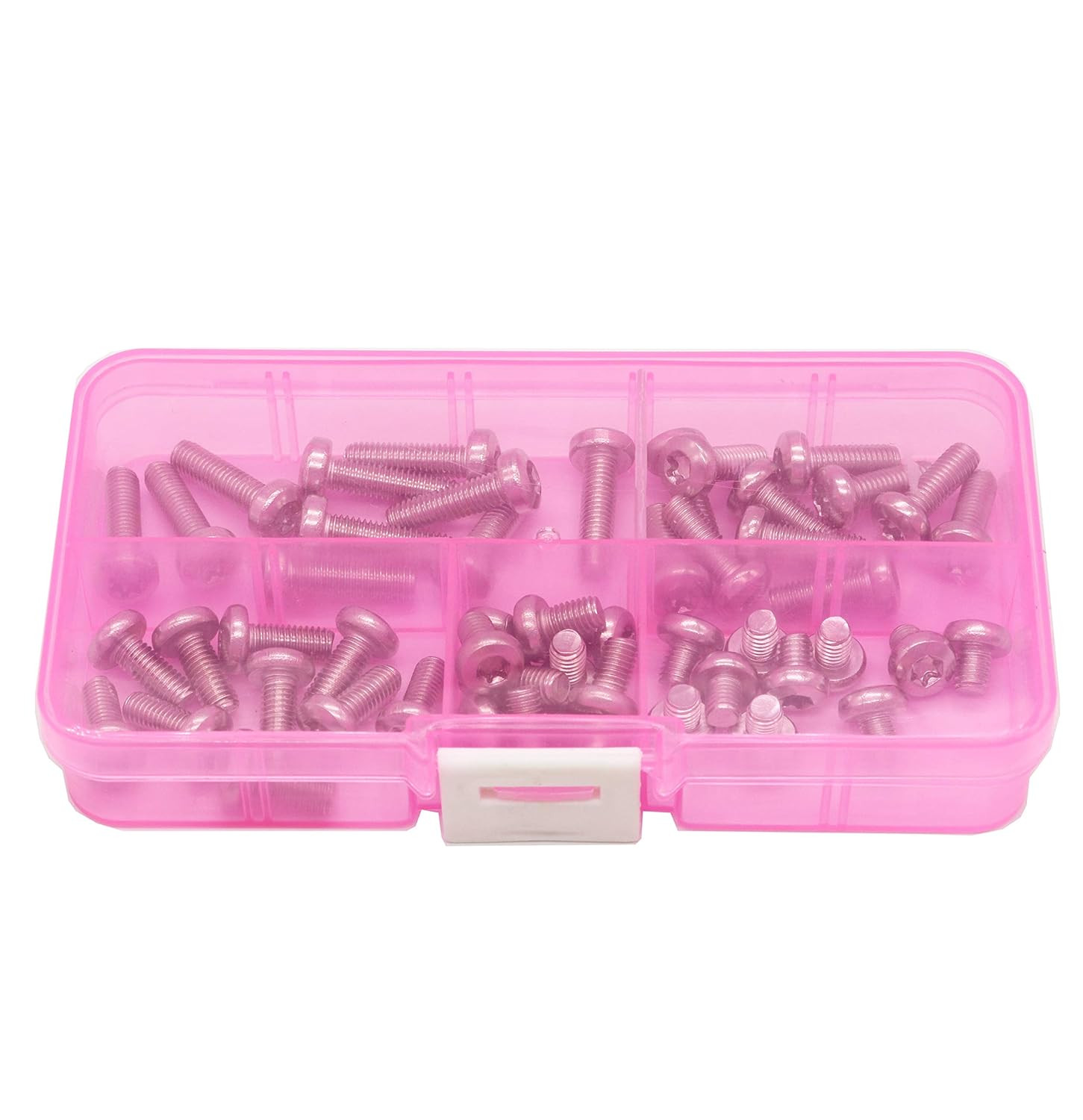 Binifimux 50Pcs M5 round Pan Head Torx Security Screws 304 Stainless Steel, M5 X