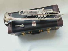 2024 New Instrument B Flat Trumpet Silver-plated LT180S-37 Grade Brass Trumpet