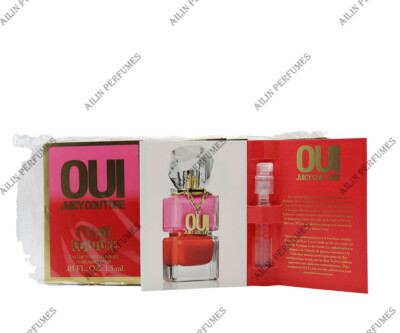 OUI by Juicy Couture oz ml) edp spray women vials (lots of
