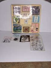 Rubber Stamping Lot Clear Stamps Great Rubber Stamping Book Great Value Lot 10