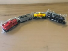 Shell Gas Promo Train Set Fletcher-Barnhardt White With Locomotive And 3 Cars