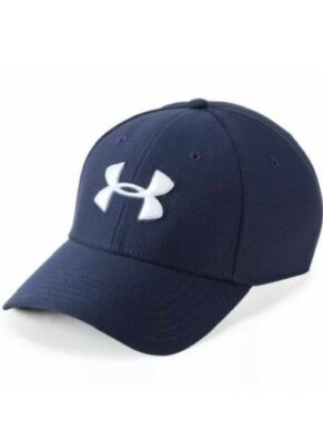 Under Armour Mens Blitzing II Stretch Fit Cap UA Golf Baseball Hat Gym - 1254123