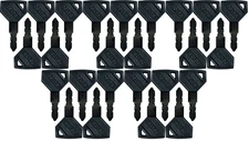 Fits #84 Yanmar Gray Market Tractor Replacement Key *25 Pack*