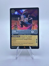 Yzma-Unjustly Treated Lorcana Disney, Shimmering Rare Mint Reg