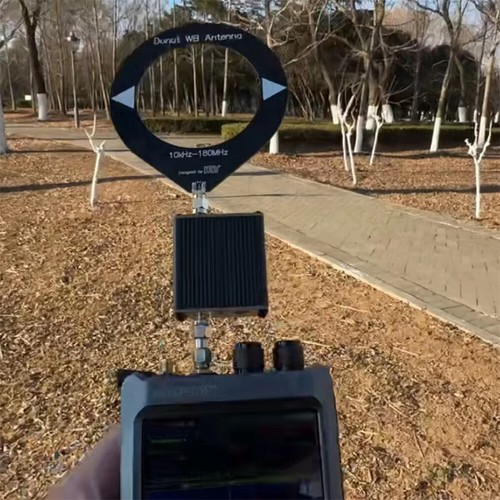 AM MW/SW SDR MW Medium Wave HF Short Wave Antenna Tuning Loop Ring 10kHz-180MHz - Zdjęcie 9 z 11