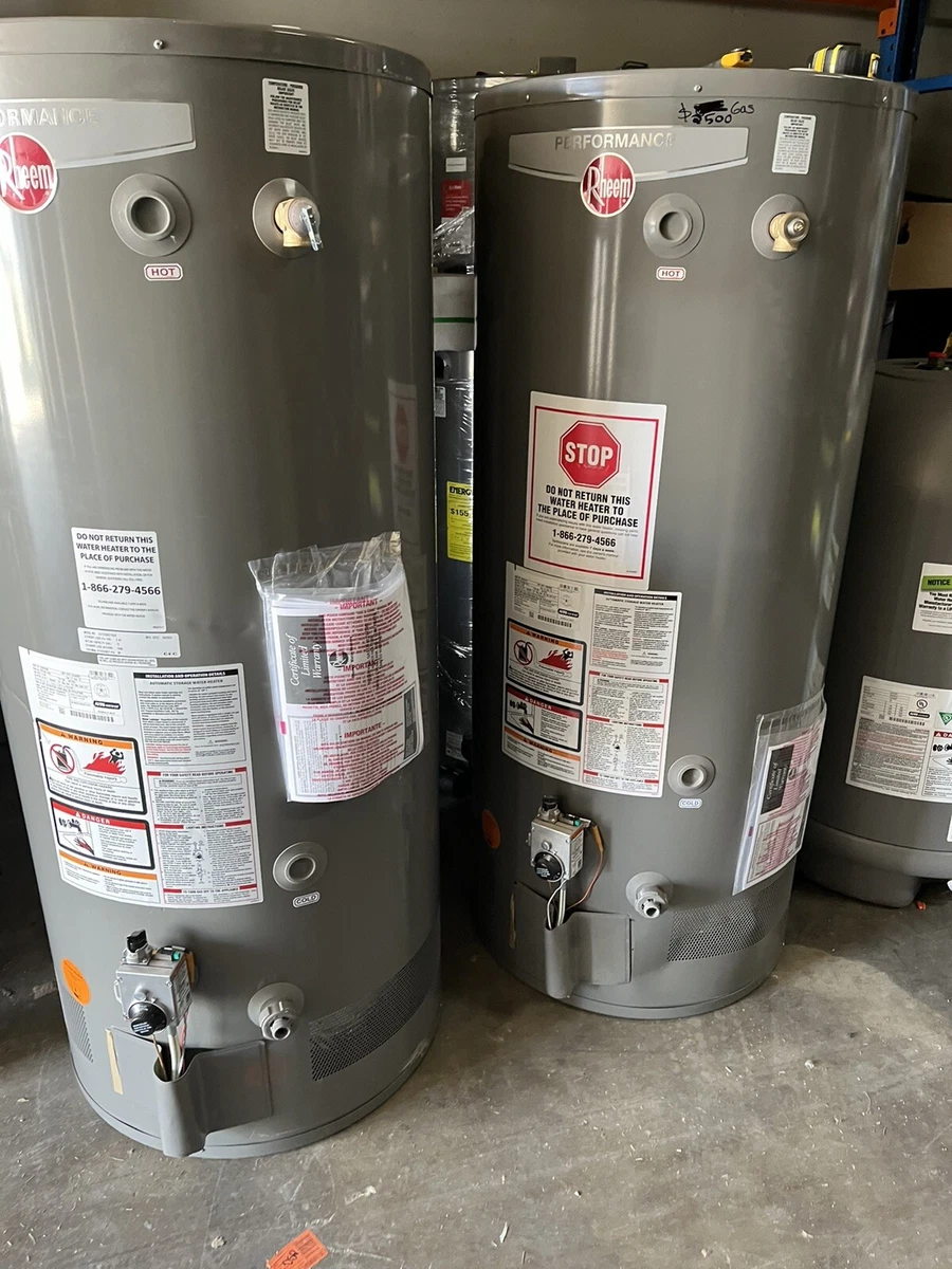 Rheem 75 Gallon, 75,000 BTU Gas Water Heater XG75T06ST76UO | eBay