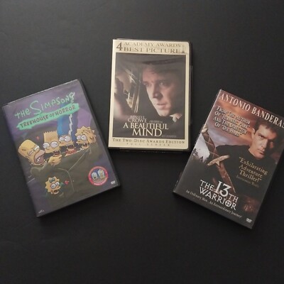 Movies The Simsons, Beautiful mind, the 13th Warrior.
