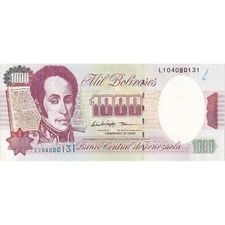 [#149940] Venezuela, 1000 Bolivares, 1998, 1998-02-05, KM:76c, AU